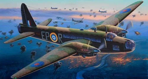 Vickers Wellington Mk.II (1/72nd Scale) Plastic Military Aircraft Model Kit