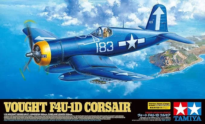 Vought F4U-1D Corsair (1/32 Scale) Plastic Aircraft Model Kit