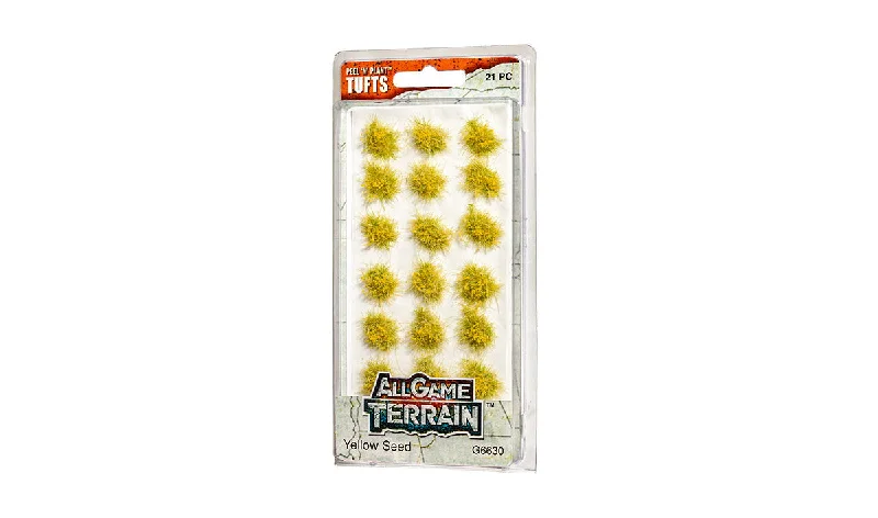 Yellow Seed Peel 'n' Plant Tufts All Game Terrain