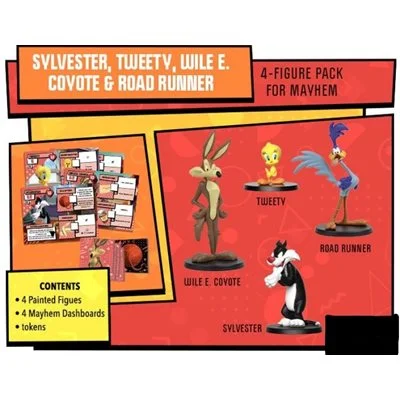 Looney Tunes Mayhem: 4 Figure Pack