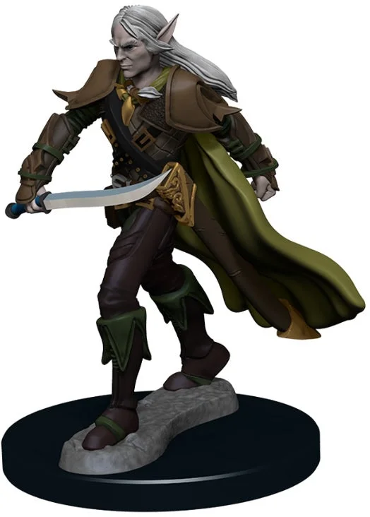 Pathfinder Battles Premium Painted Figure Elf Fighter Male