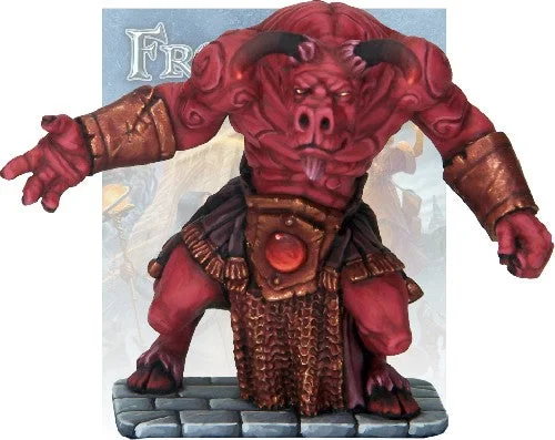 Major Demon, 28 mm Scale Model Metal Figure