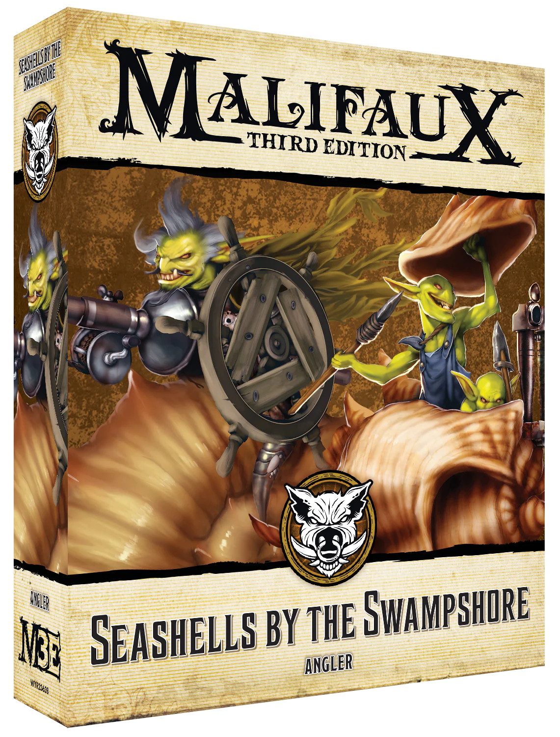 Malifaux (M3E) The Bayou “Seashells By The Swampshore”, 32 mm Scale Model Plastic Figure