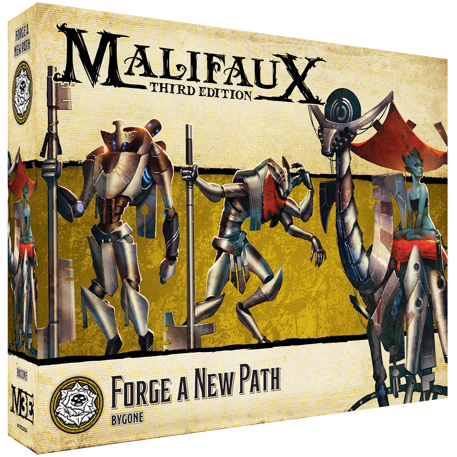 Malifaux (M3E) The Outcasts “Forge A New Path”, 32 mm Scale Model Plastic Figures