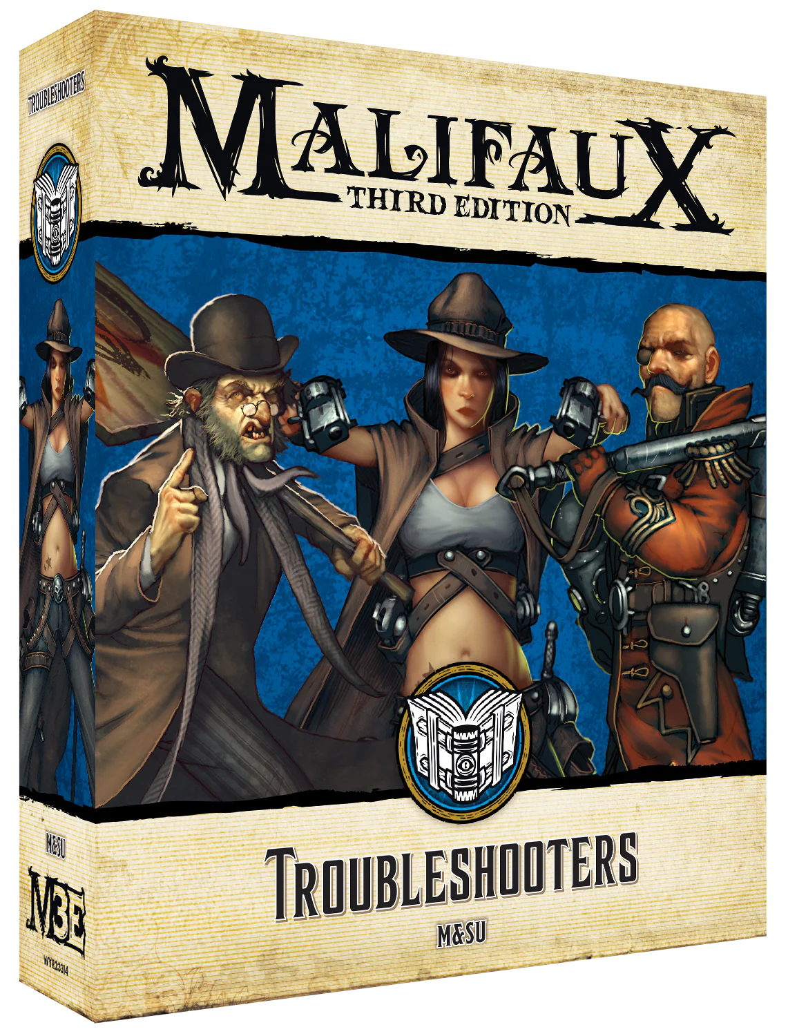 Malifaux (M3E) The Arcanists “Troubleshooters”, 32 mm Scale Model Plastic Figure