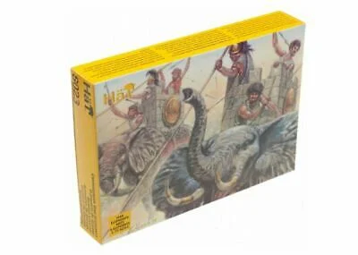 Carthaginian War Elephants 1/72 Scale Plastic Model Figures