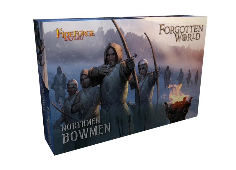 Forgotten World Northmen Bowmen, 28mm Scale Plastic Model Figures