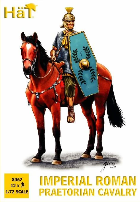 Imperial Roman Praetorian Cavalry 1/72 Scale Model Plastic Figures