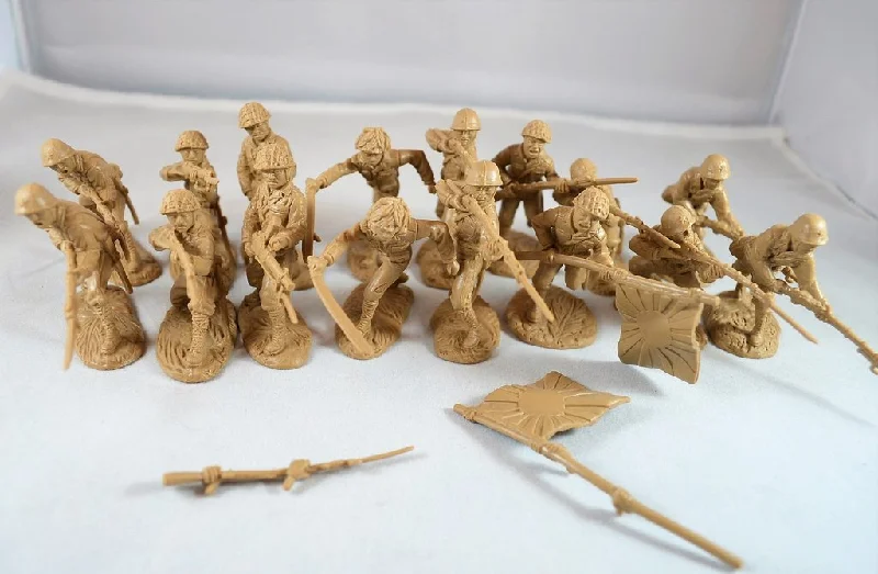 Japanese Infantry World War II, 1/32 (54 mm) Scale Model Plastic Figures