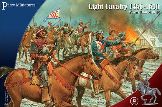 Light Cavalry 1450 -1500 (28 mm) Scale Model Plastic Figures