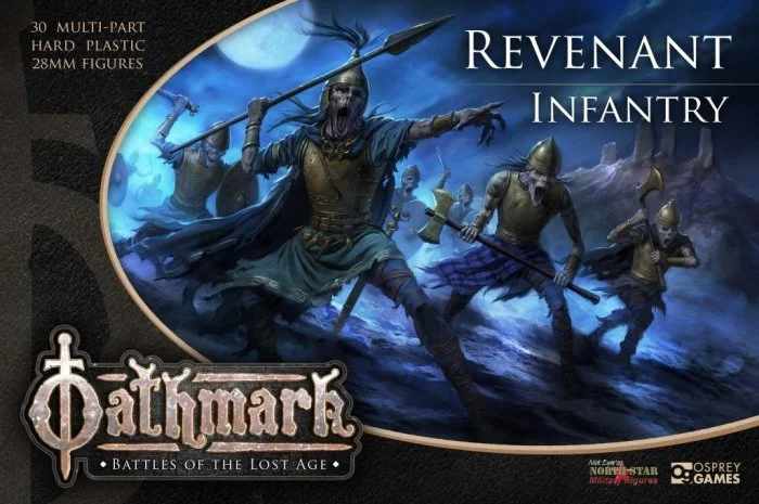 Oathmark Revenant Infantry, 28 mm Scale Model Plastic Figures