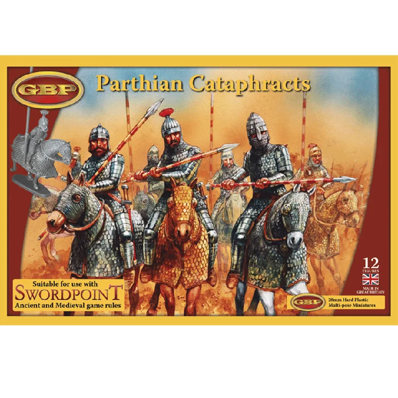 Parthian Cataphracts, 28 mm Scale Model Plastic Figures