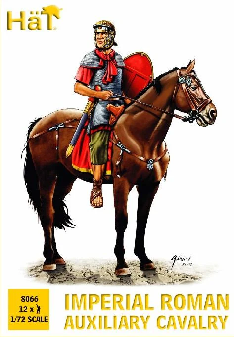 Roman Auxiliary Cavalry 1/72 Scale Model Plastic Figures