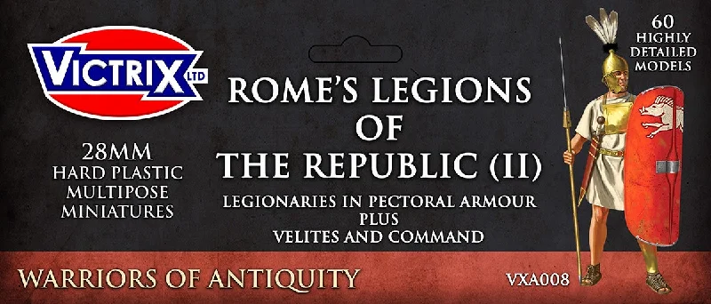 Rome’s Legions of the Republic II, 28 mm Scale Model Plastic Figures