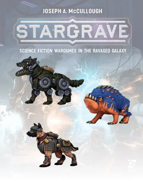 Stargrave Specialist Soldiers: Guard Dogs, 28 mm Scale Model Metal Figures