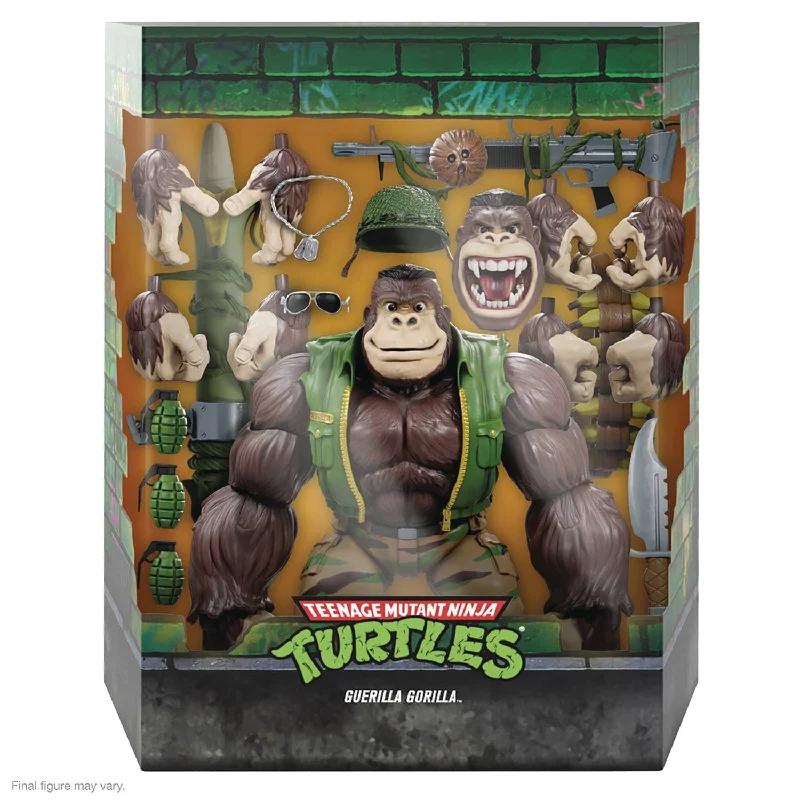 SUPER 7: ULTIMATES - TMNT - WAVEW 7 - GUERRILLA GORILLA