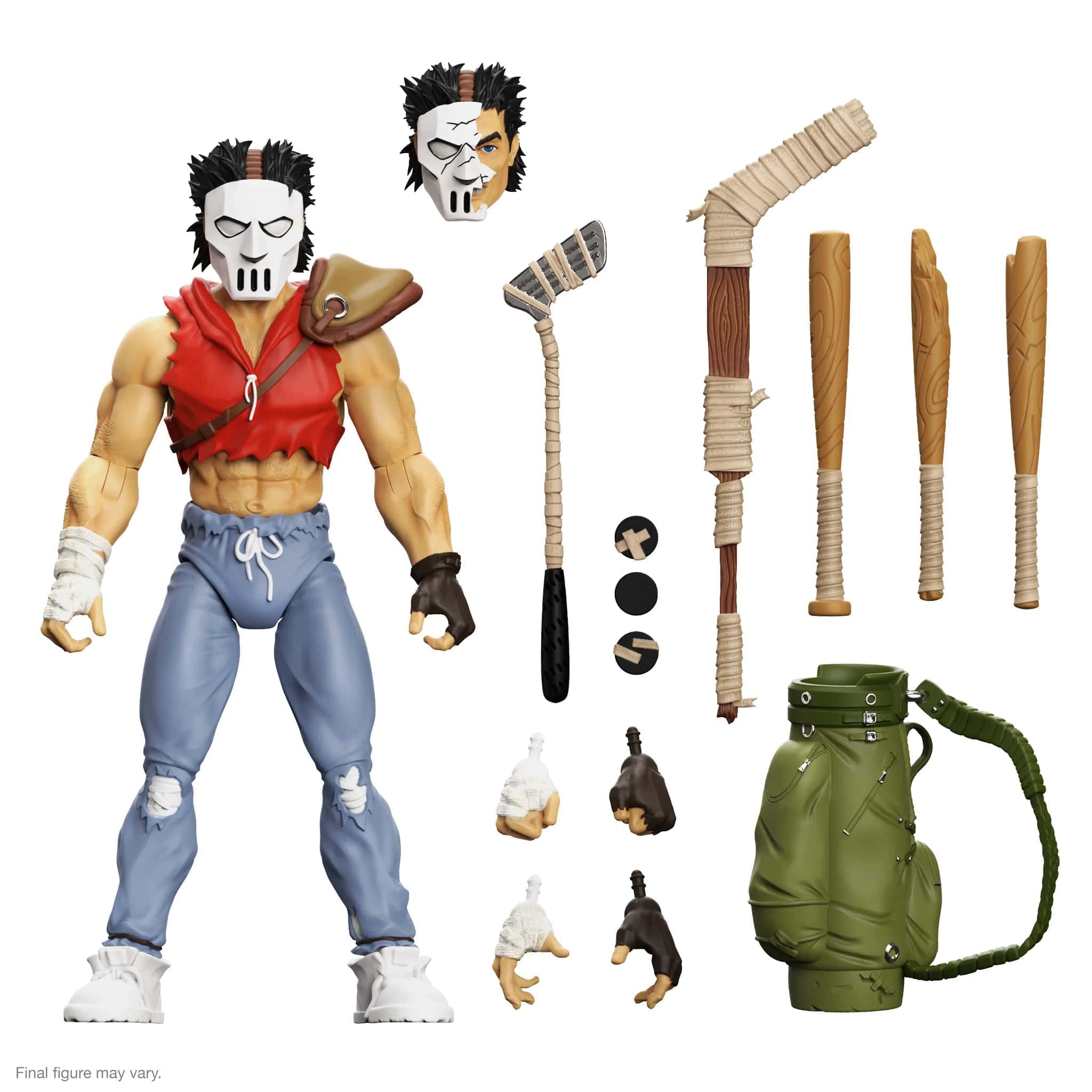 SUPER7: TMNT ULTIMATES! WAVE 10 - CASEY JONES (MIRAGE) ACTION FIGURE