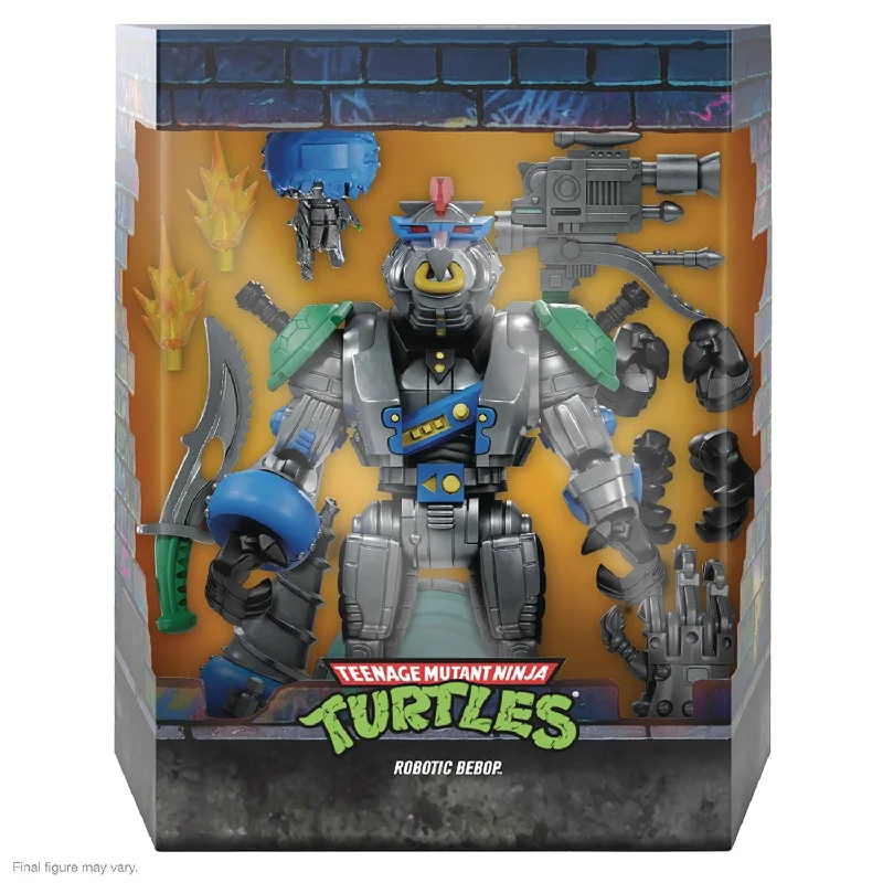 SUPER7: ULTIMATES- TMNT- ROBOT BEBOP FIGURE