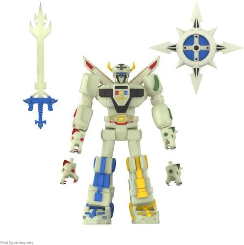 SUPER7: ULTIMATES! - VOLTRON DEFENDER OF THE GALAXY - GLOW IN THE DARK VOLTRON ACTION FIGURE